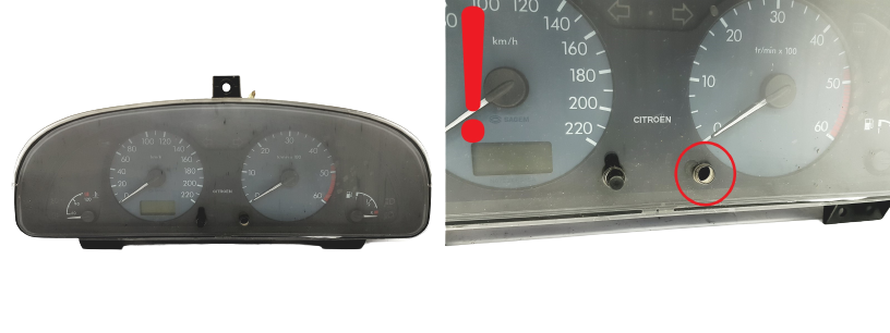 Tahhomeeter Citroen Xsara 9643206580 D 00 48147 main product photo