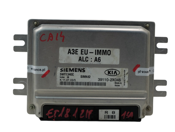 Juhtplokk KIA Rio 39110-2X046 5WY1340C 1.3 Siemens main product photo