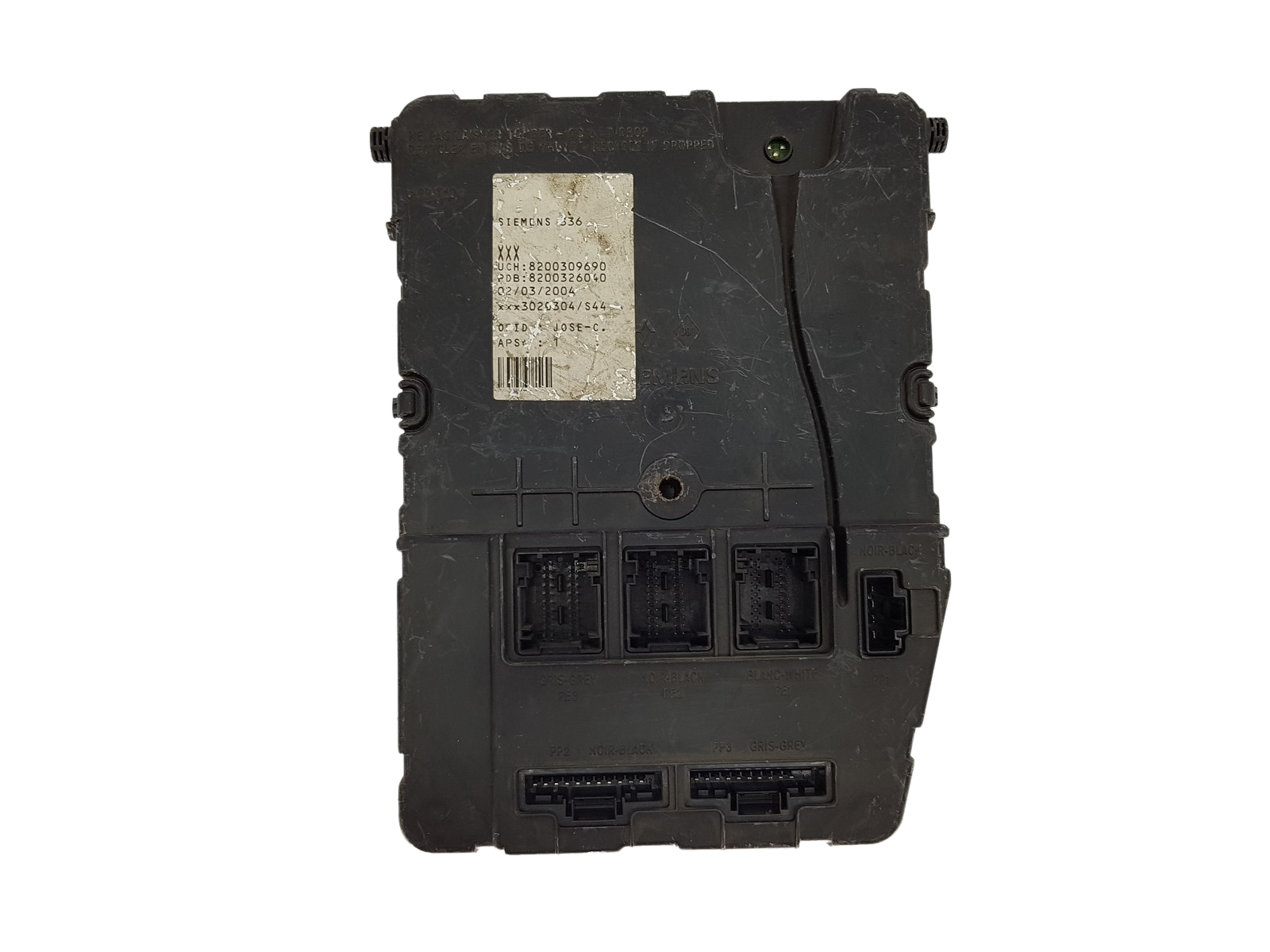 Juhtplokk Renault UCH X84 N2 8200309690 S118400220D Siemens 18380 main product photo