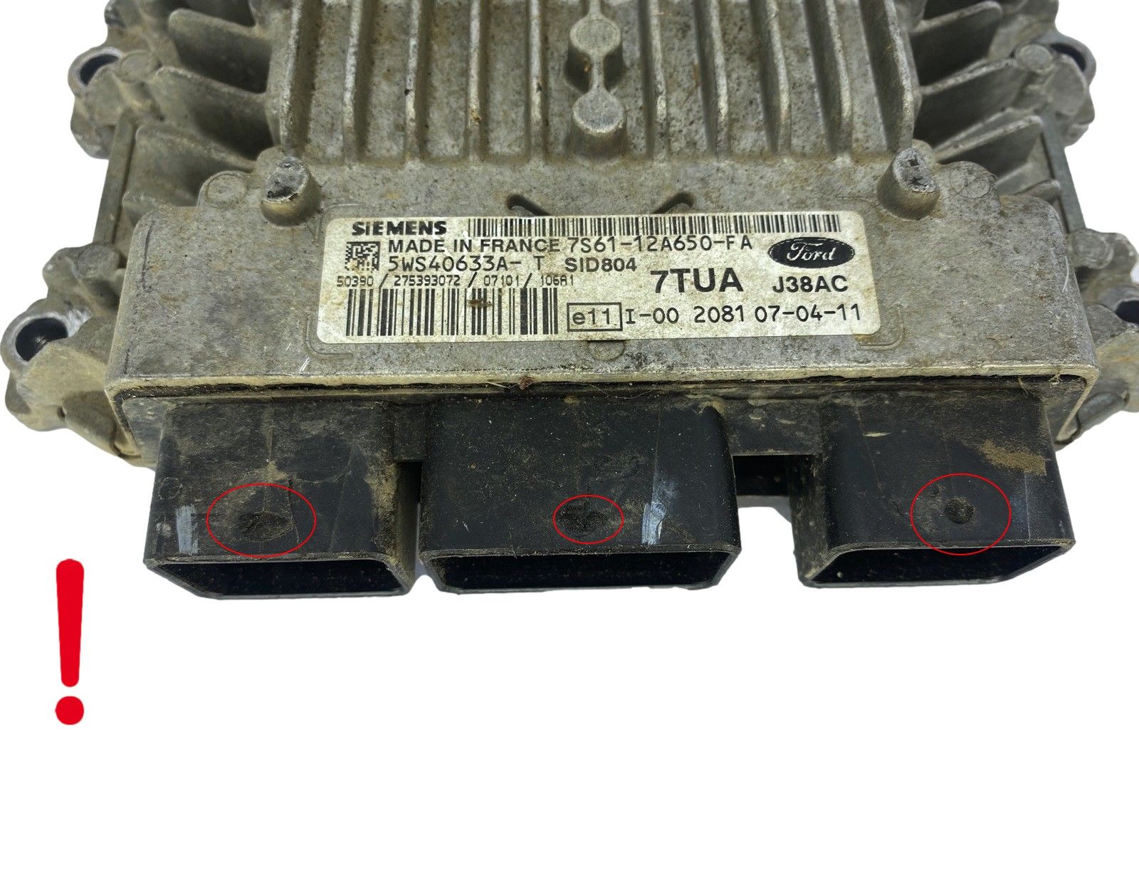 Juhtplokk 7S61-12A650-FA 5WS40633A-T Ford Siemens 48467 main product photo