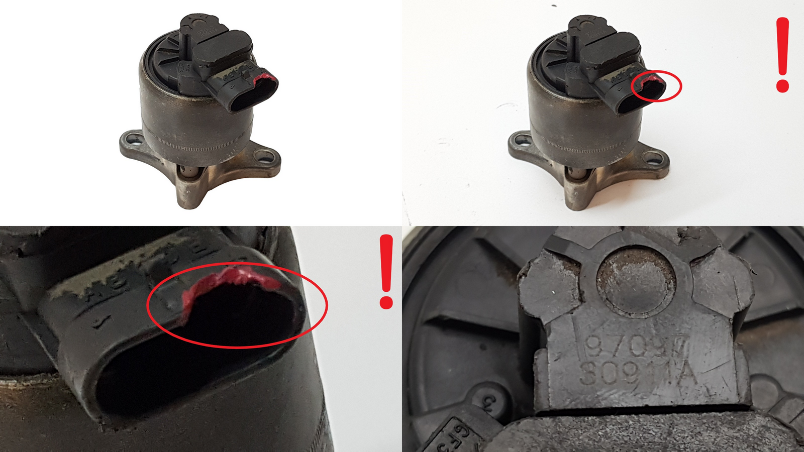 Egr Klapp 97097 1628JF Citroen Peugeot 1.8 2.0 16V main product photo