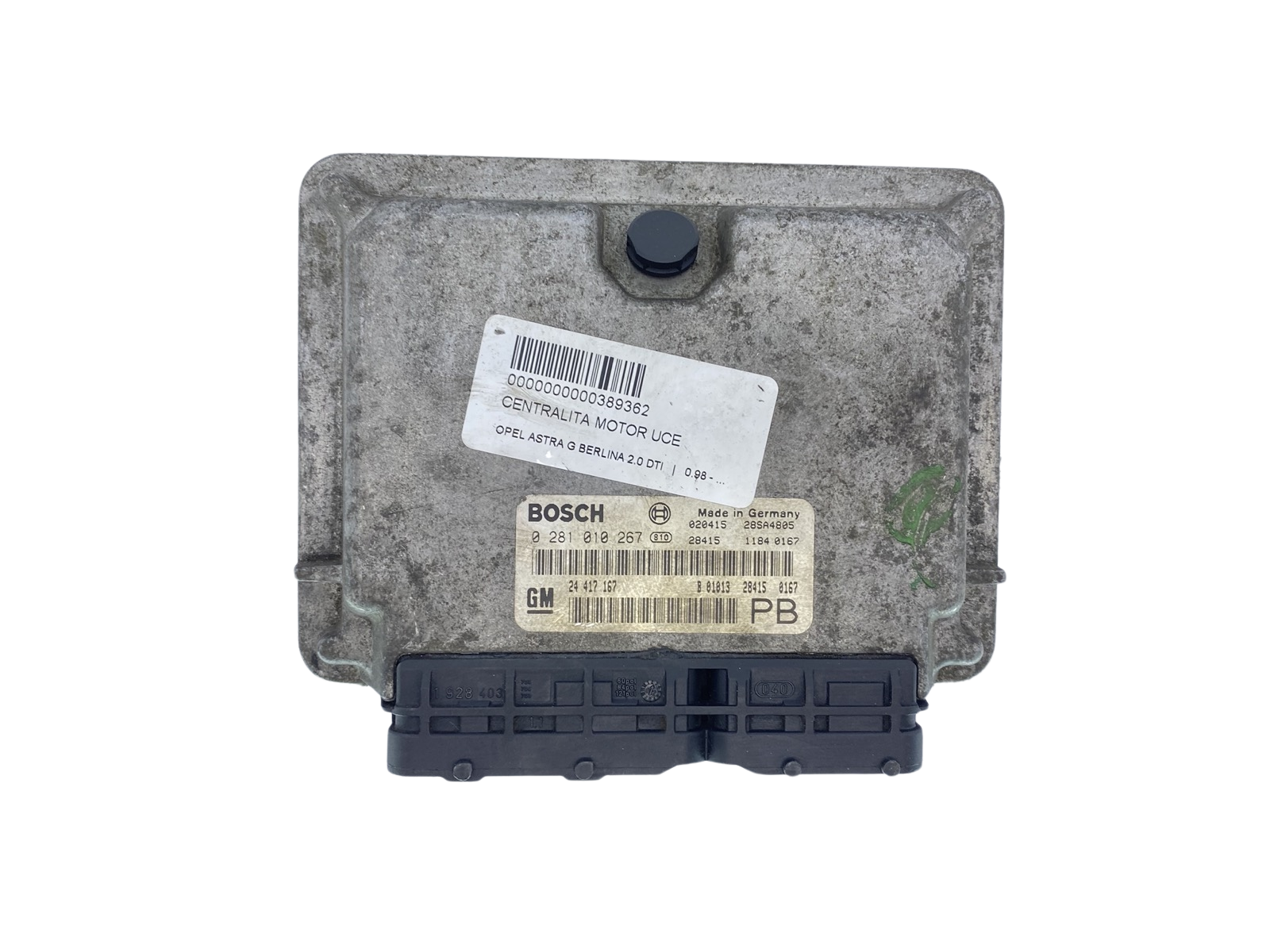 Juhtplokk 24417167PB 0281010267 Opel Bosch 63478 main product photo