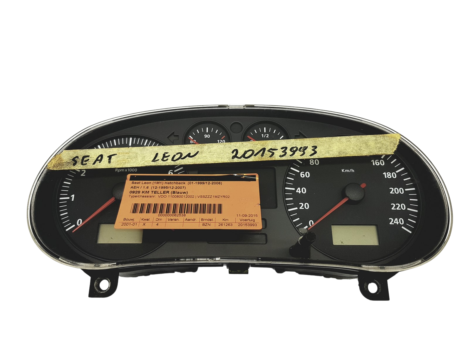Spidomeeter Seat Toledo W01M0920800A 110080012002 53502 main product photo