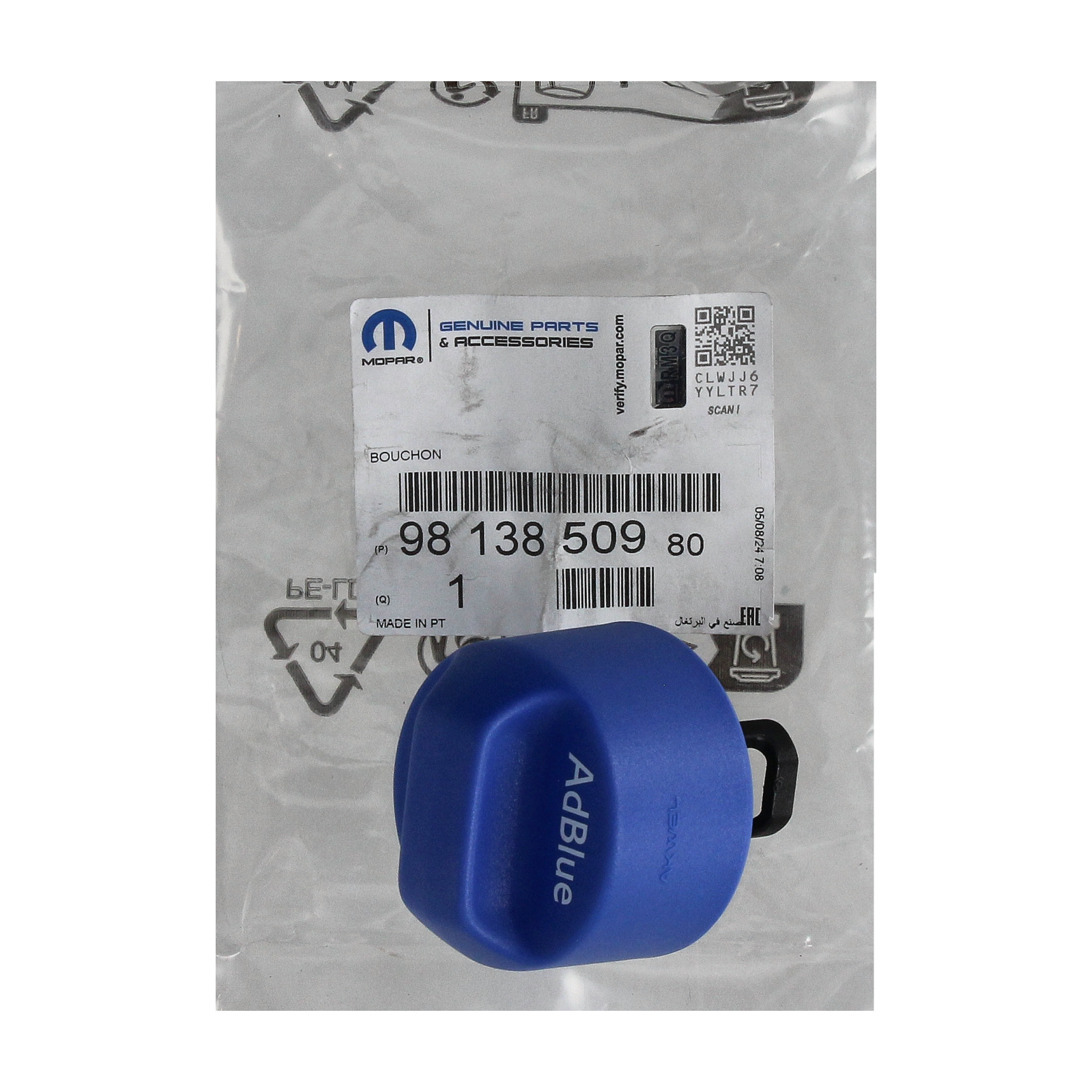 Otsakork Wlewu Mocznika Uus Originaal 9813850980 Citroen Peugeot main product photo