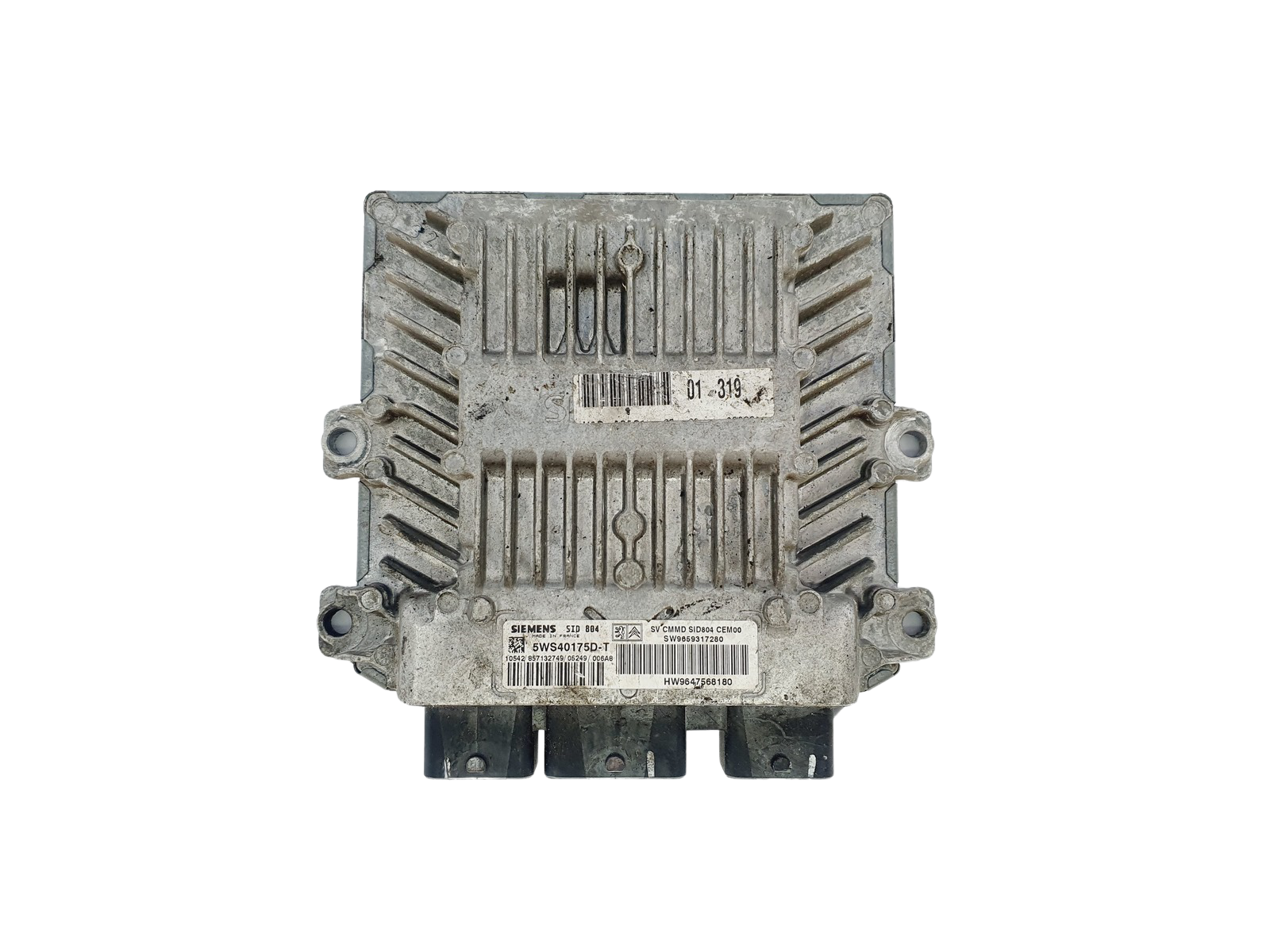 Juhtplokk 5WS40175D-T 9659317280 9647568180 PSA Siemens main product photo