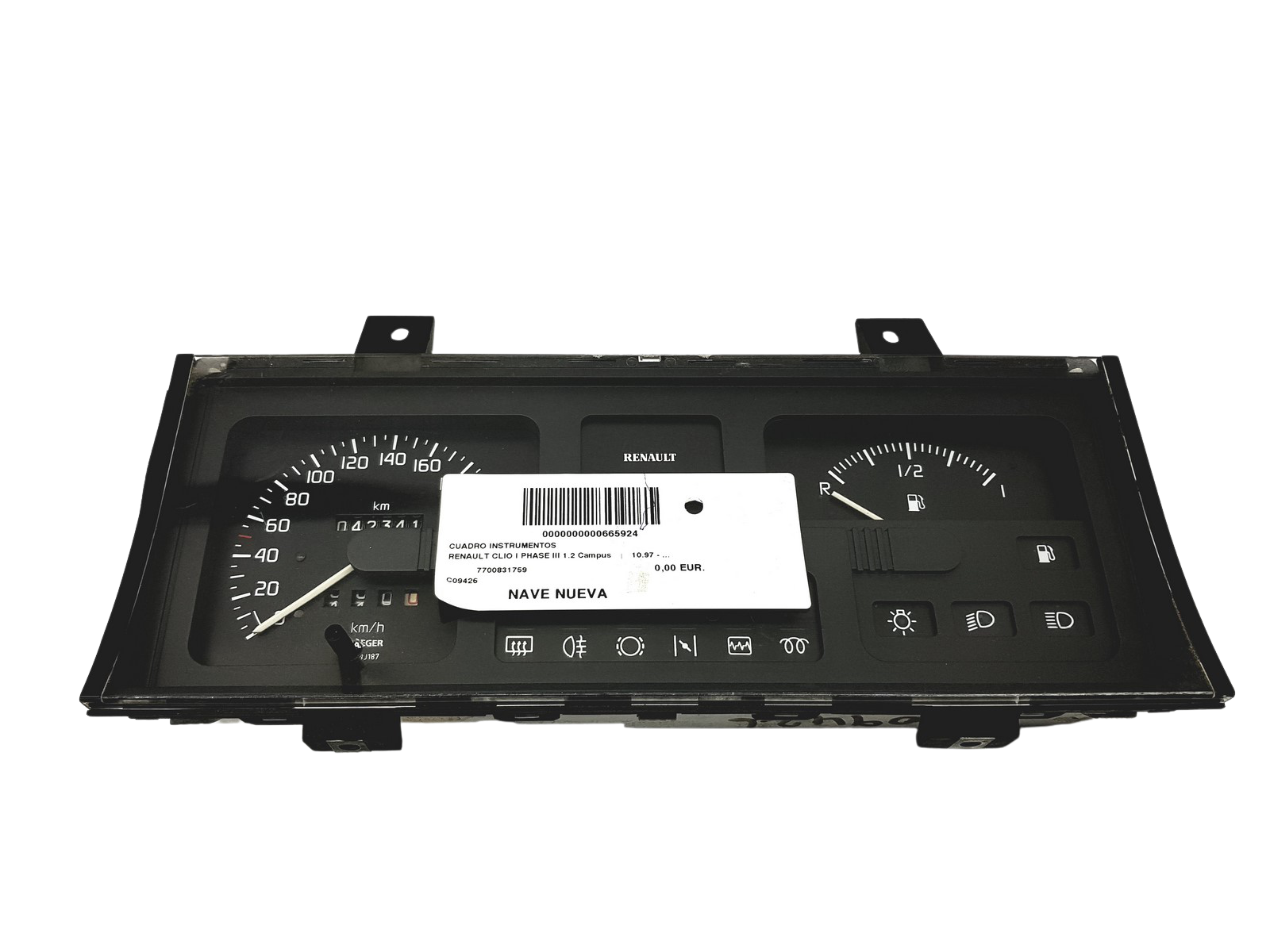 Tahhomeeter Renault Clio 1 7700831759 50478 main product photo