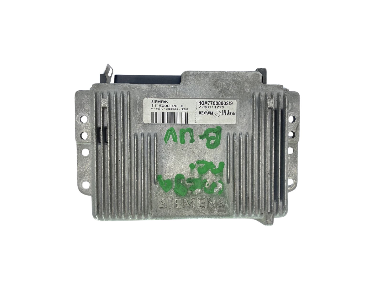Juhtplokk S115300120B 7700860319 7700111770 Renault Siemens 63582 main product photo