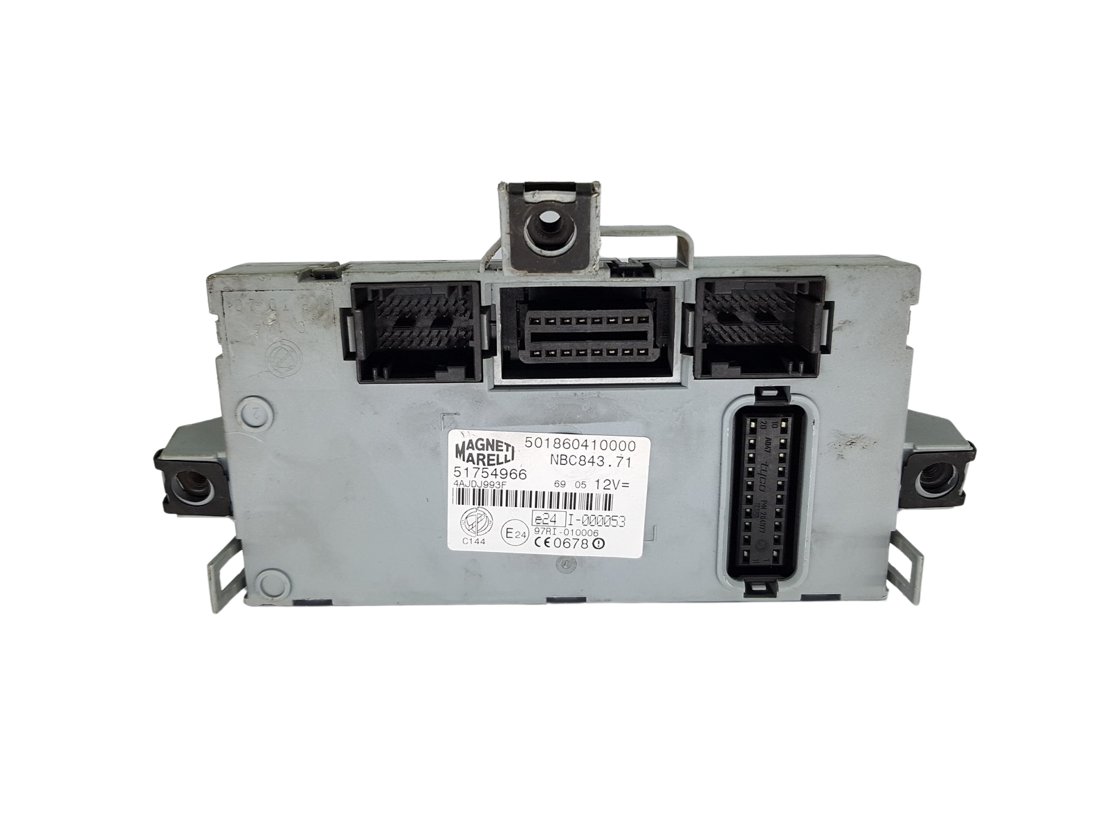 Juhtplokk BSI Fiat 51754966 501860410000 NBC843.71 Magneti Marelli 20276 main product photo