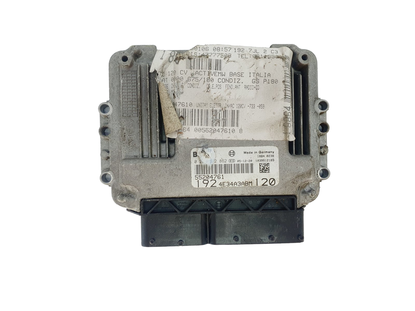 Juhtplokk 55204761 0281012862 Fiat Bosch 44576 main product photo