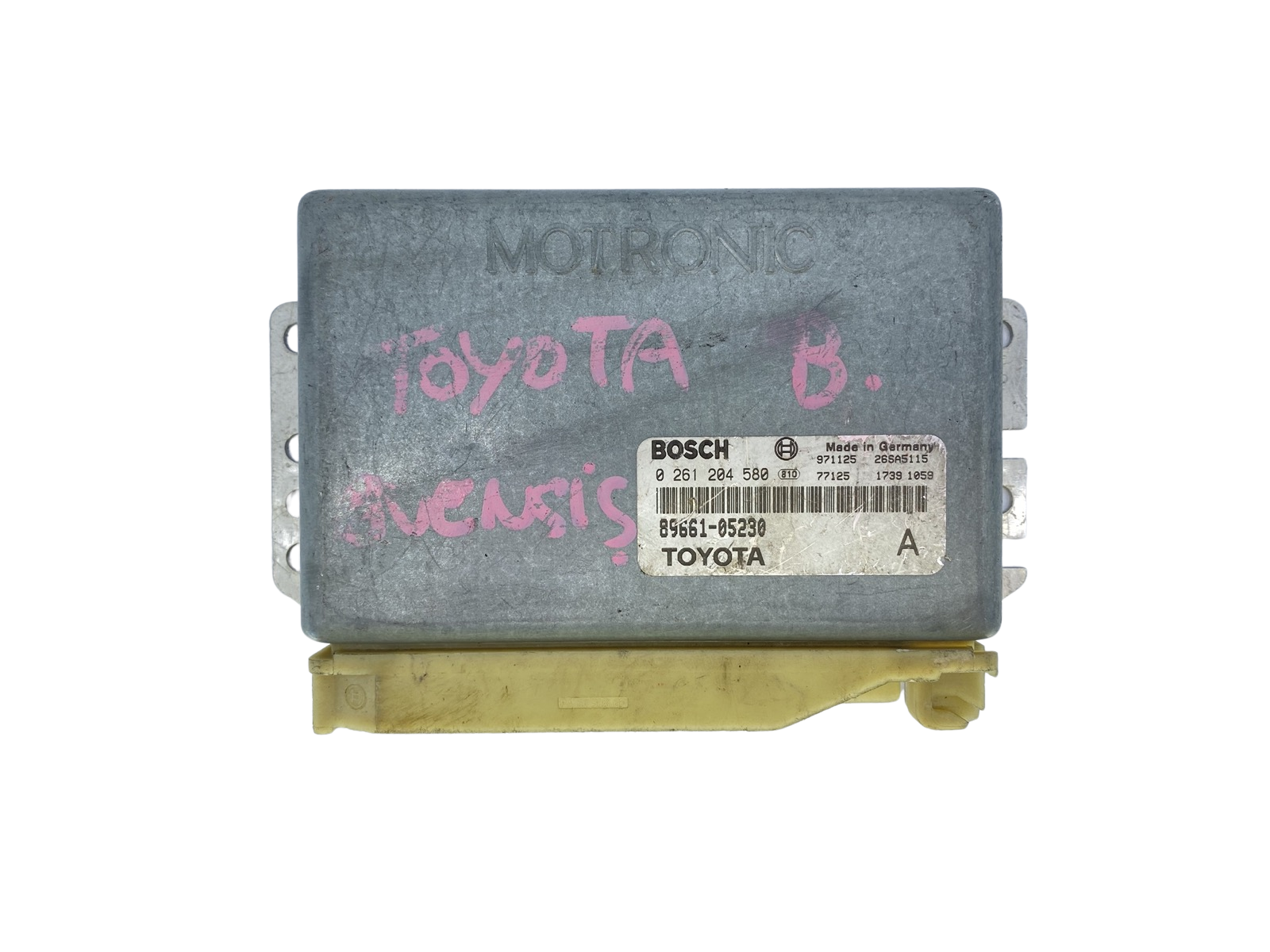Juhtplokk 89661-05230 0261204580 Toyota Bosch main product photo