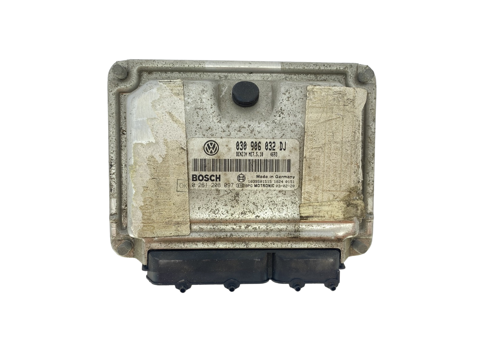 Juhtplokk 030906032DJ 0261208097 Seat VW Bosch 57404 main product photo