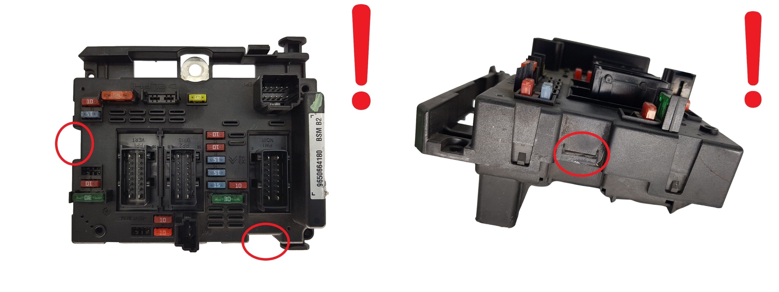 Juhtplokk BSM B2 9650664180 PSA Delphi 2171 main product photo