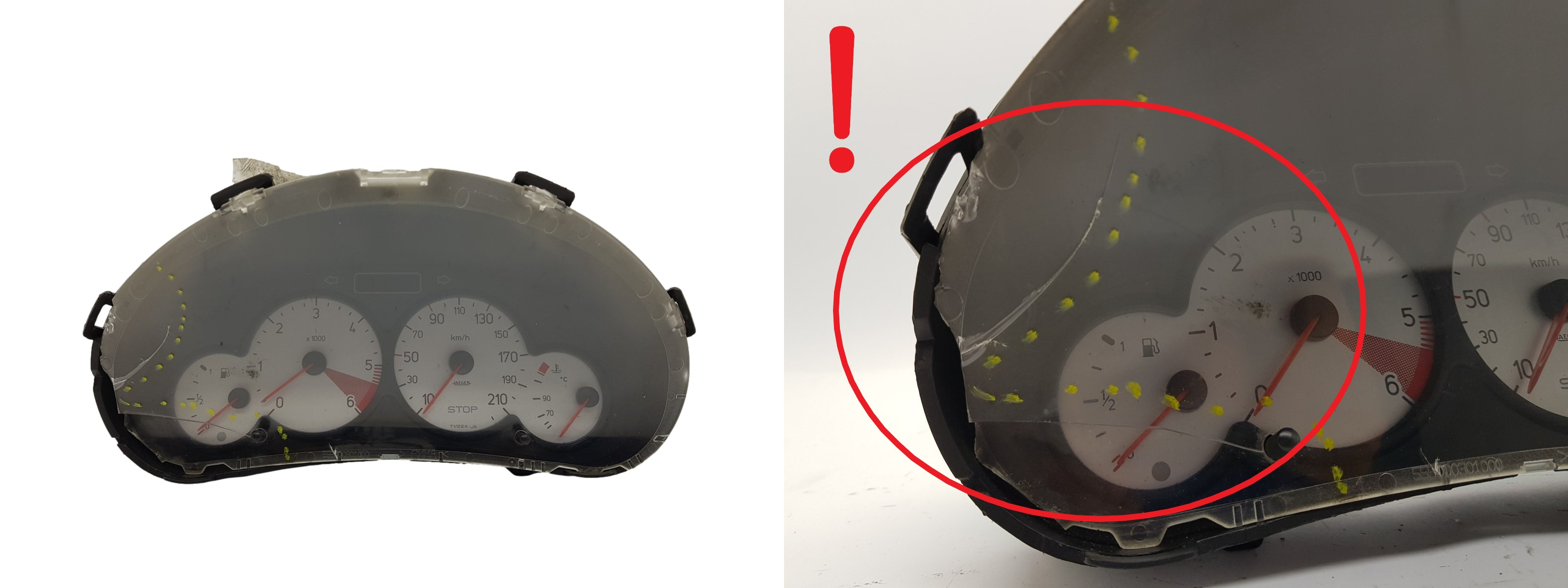 Tahhomeeter Peugeot 206 9656696280 000500809 1067 main product photo