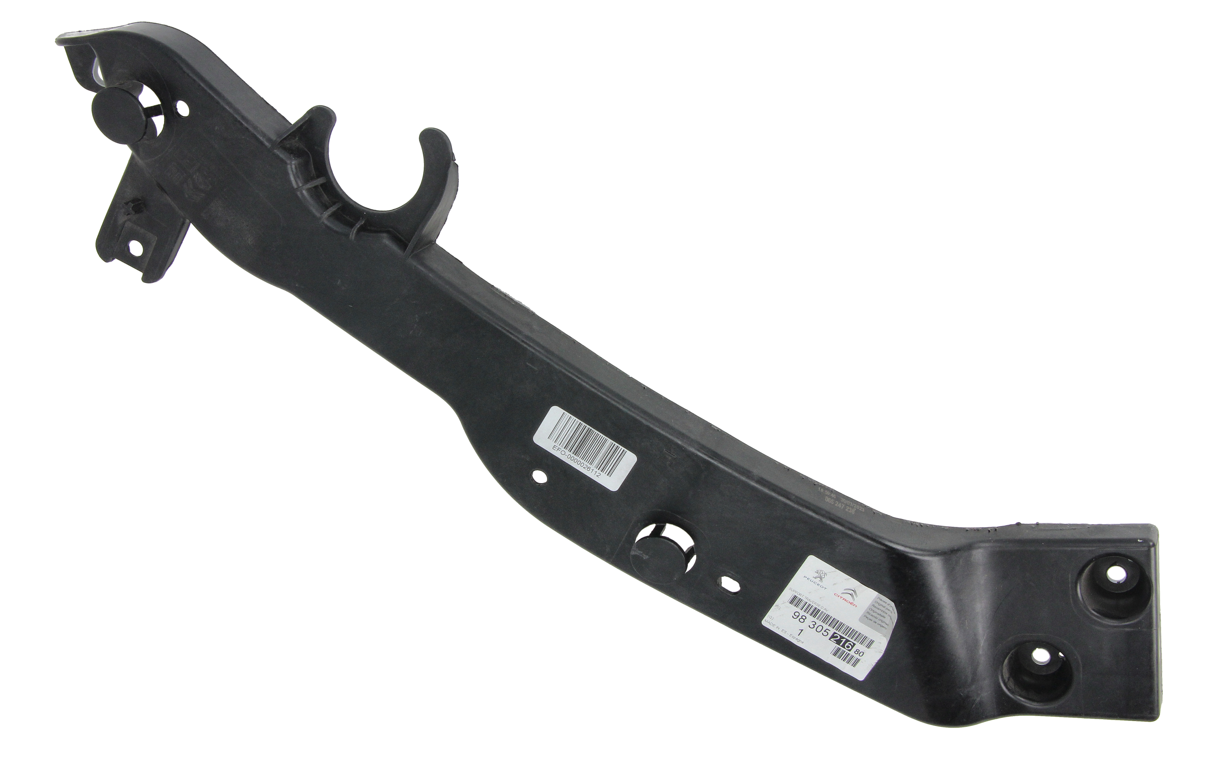 Kinnitus, Klamber Originaal 9830521680 Citroen Peugeot main product photo