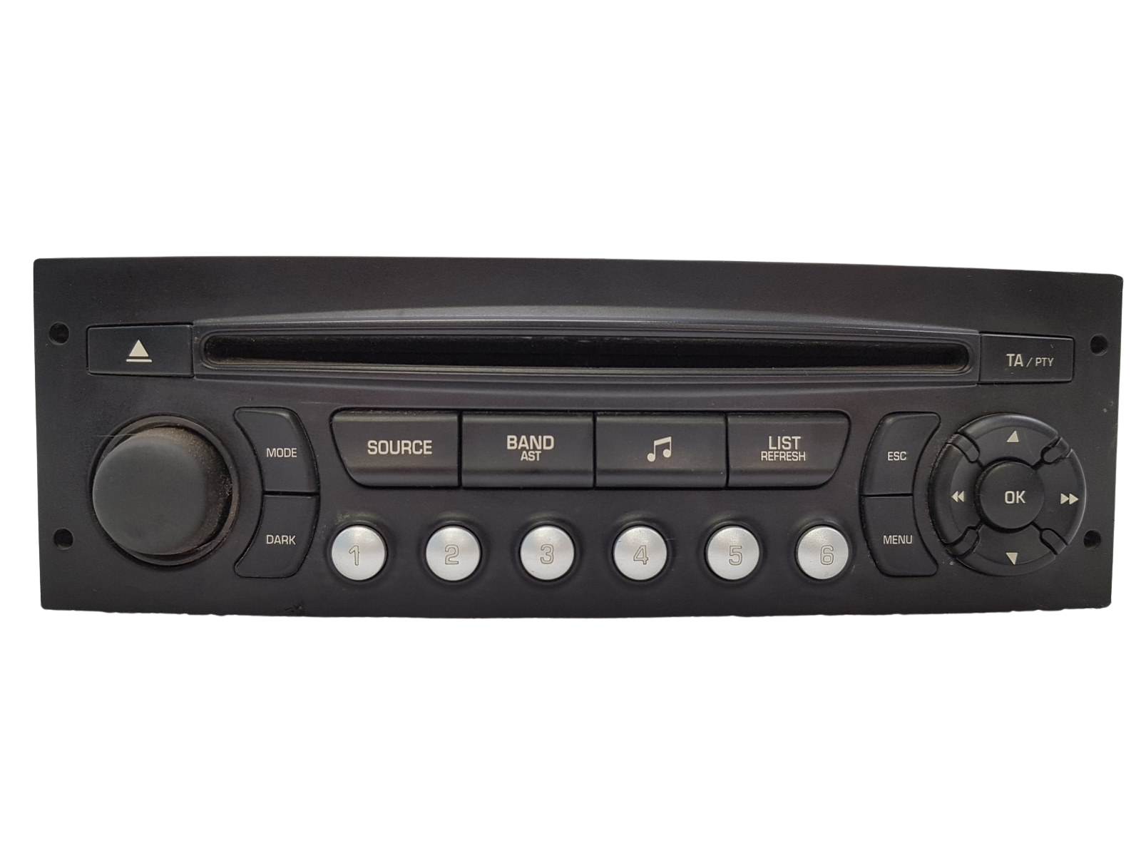 Raadio CD-mängija Citroen Peugeot 96639628XT PSARCD411-53 VDO main product photo