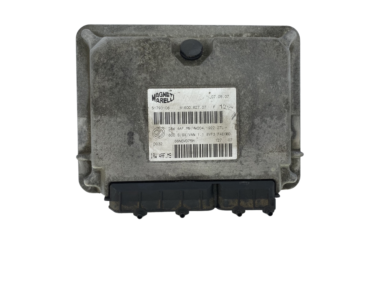 Juhtplokk 51793106 IAW4AF.M9 61600.627.07 Fiat Magneti Marelli 53078 main product photo