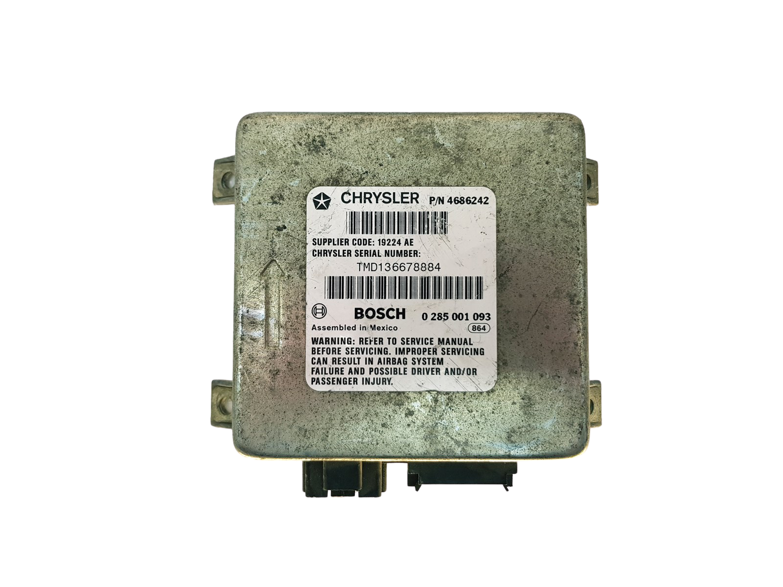 Juhtplokk 0285001093 4686242 Chrysler Bosch 31056 main product photo