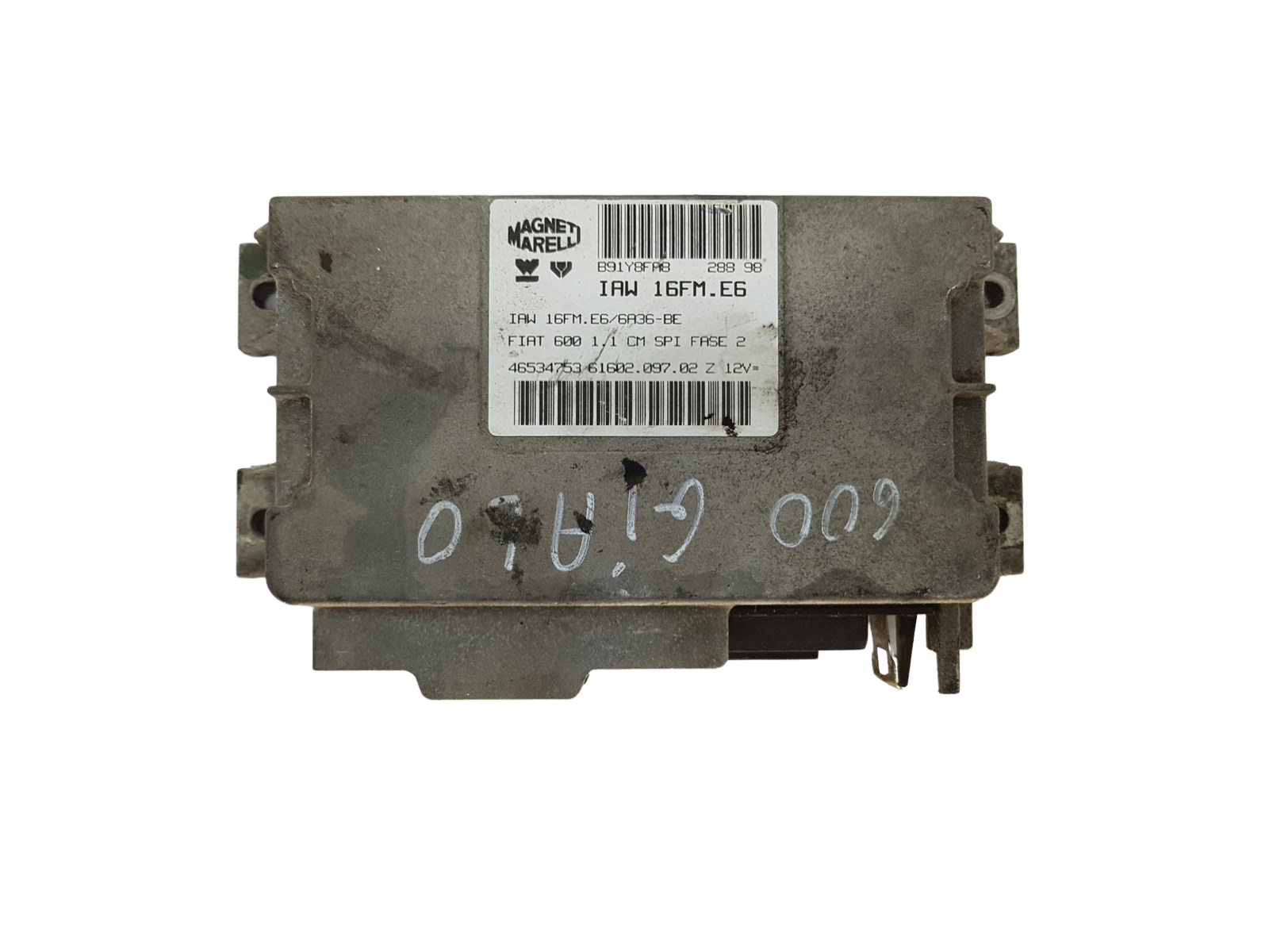 Juhtplokk IAW16FM.E6 46534753 61602.097.02 Fiat Magneti Marelli 15582 main product photo