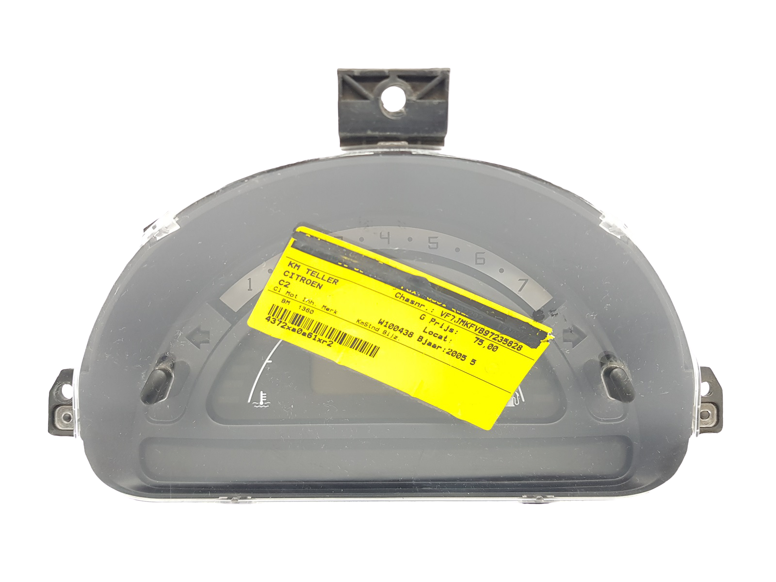 Tahhomeeter Citroen C2 C3 9652008280 H 01 25833 main product photo