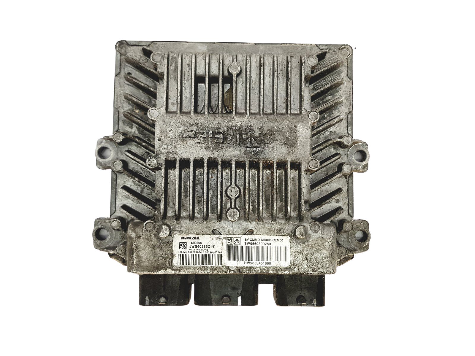 Juhtplokk 9660300280 9653451880 5WS40285C-T PSA Siemens 26996 main product photo