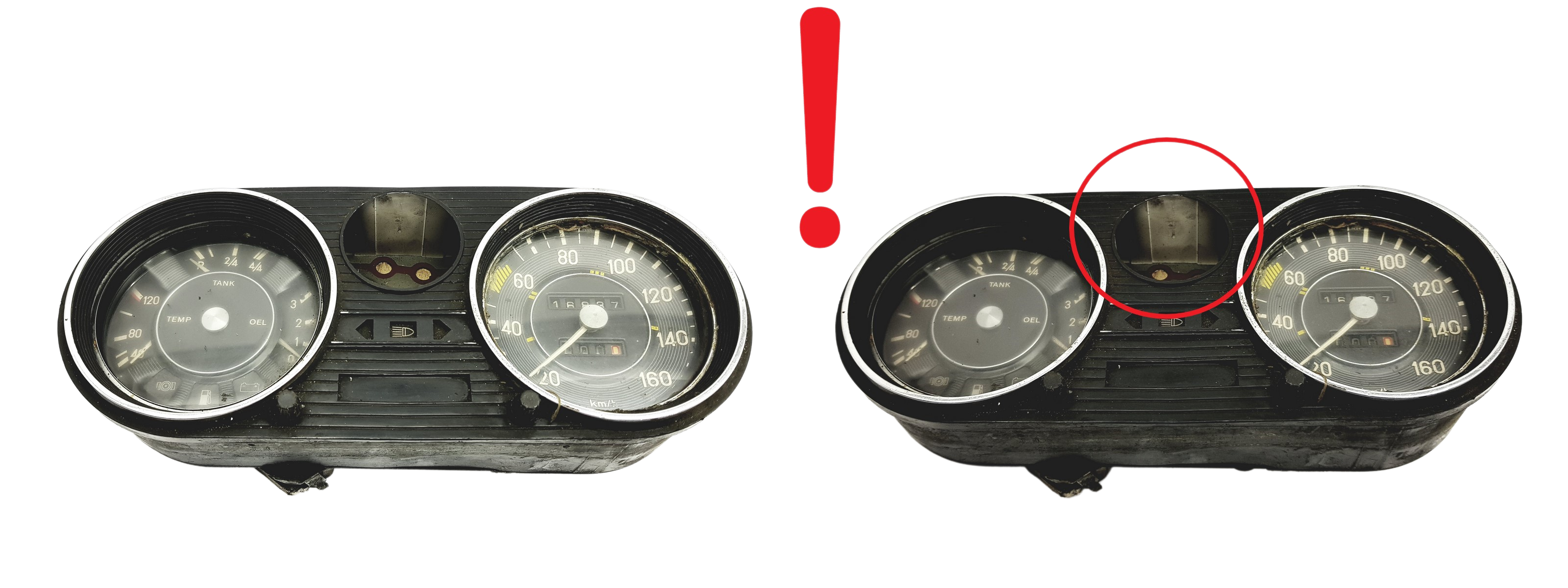 Spidomeeter Mercedes W114 W115 59688 main product photo
