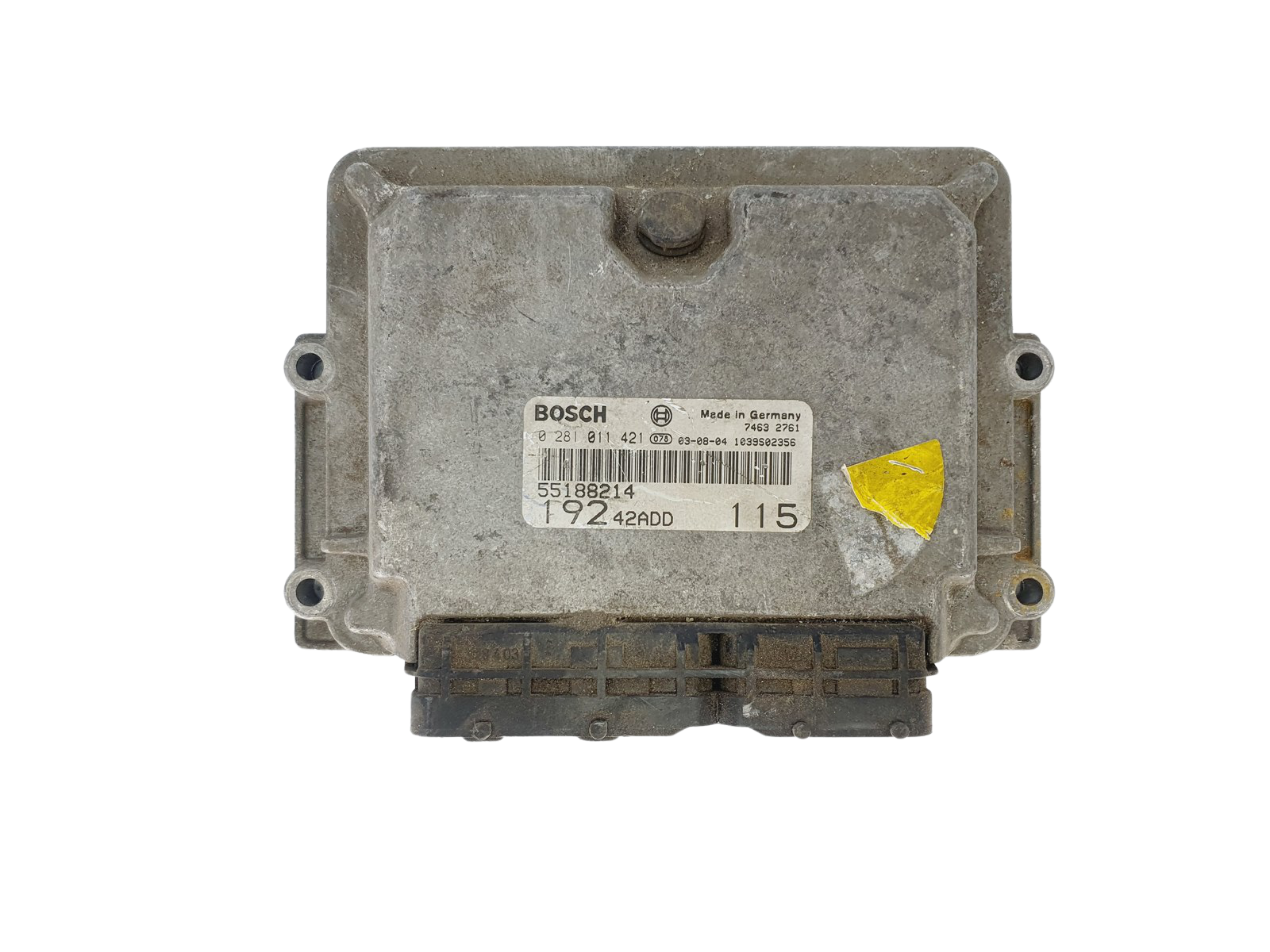 ECU Mootori Juhtplokk Fiat 55188214 0281011421 Bosch 37293 main product photo