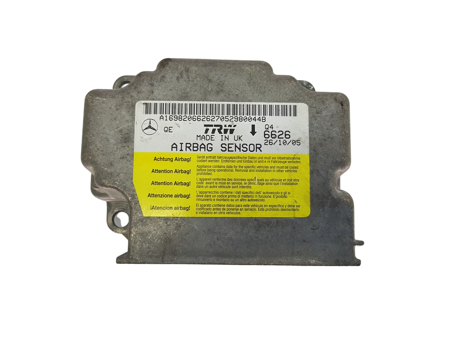 Juhtploki moodul A1698206626 Mercedes TRW 20893 main product photo
