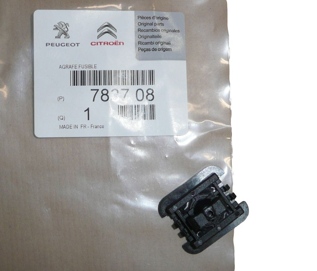 Kinnitusklamber Błotnika Ees Uus Originaal 7837.08 783708 Citroen C4 Picasso main product photo