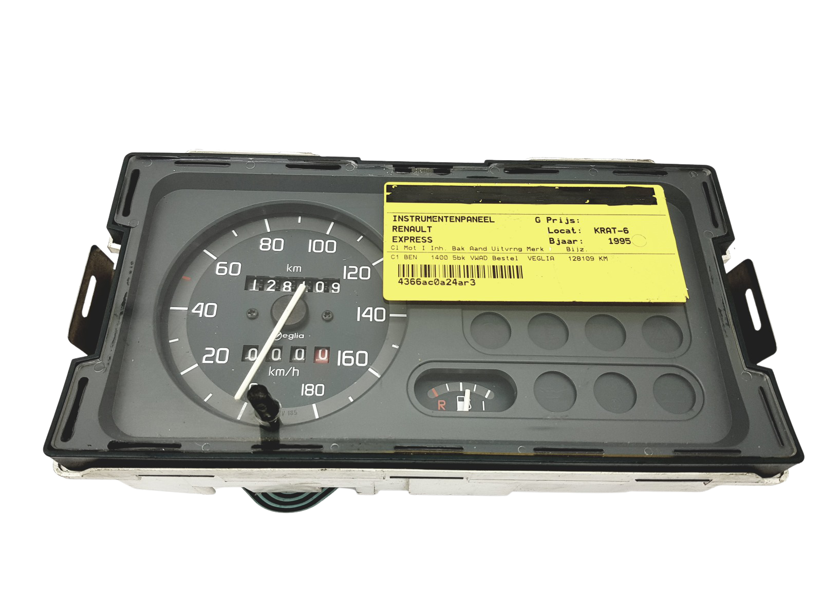 Spidomeeter Renault Express 7700305189 Veglia 44774 main product photo