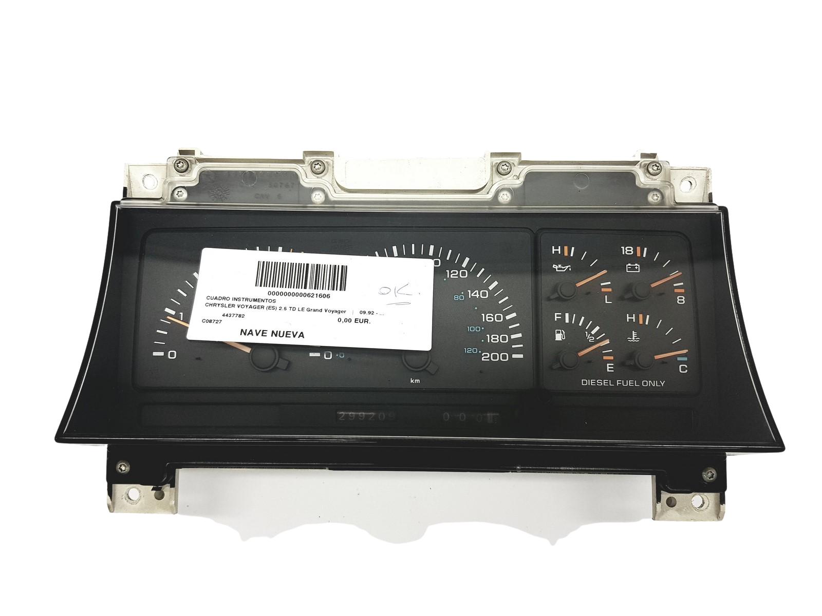 Tahhomeeter Chrysler Voyager 4437782 4437589 58713 main product photo