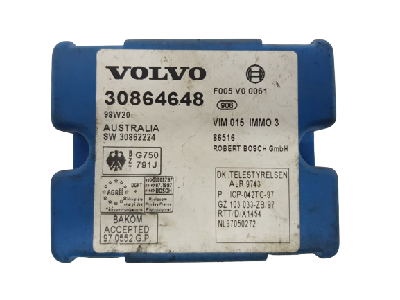 Juhtploki moodul Volvo 30864648 F005V00061 Bosch main product photo