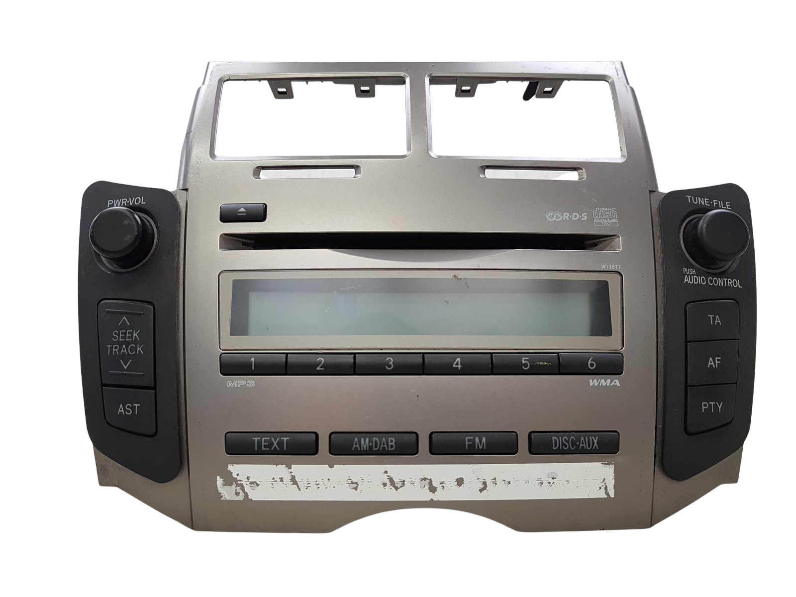 Raadio Cd Mp3 Mängija Toyota Yaris 86120-0D490 W13811 Fujitsu 1270 main product photo