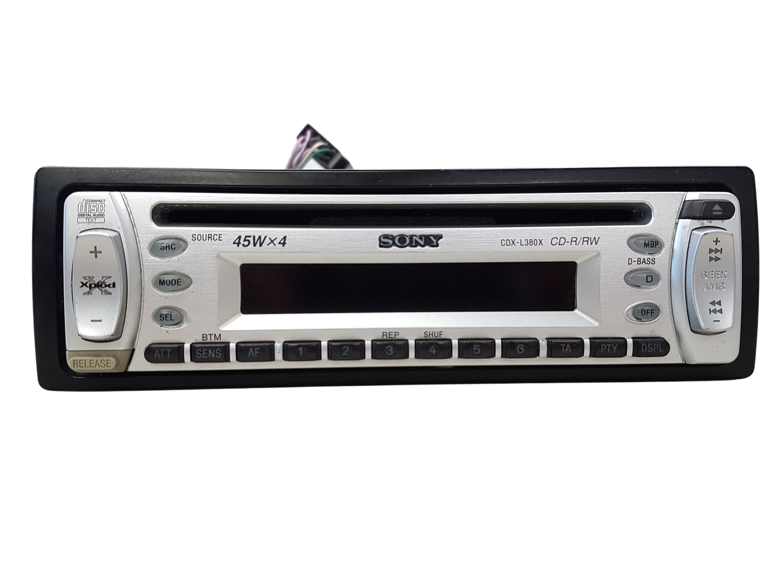 Raadio CD-mängija Sony Xplod CDX-L380X main product photo