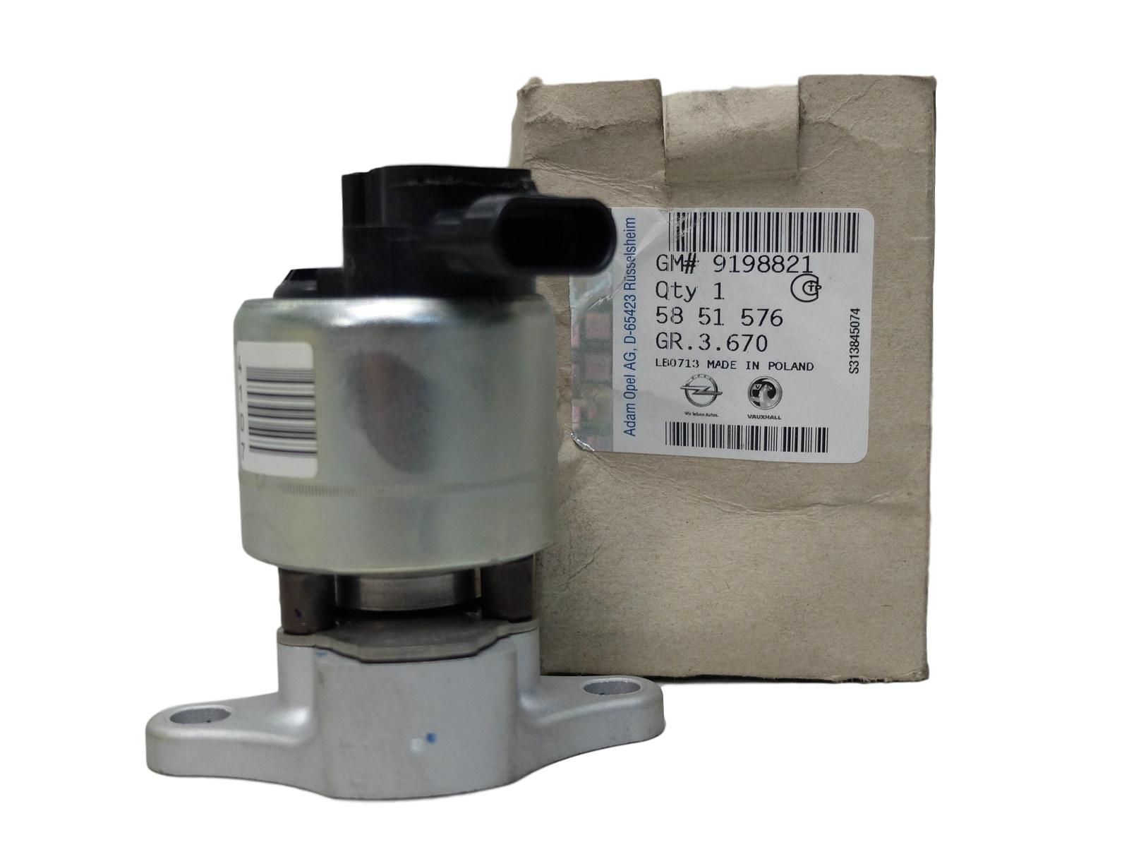Egr Klapp Uus Originaal Opel 9198821 5851576 main product photo