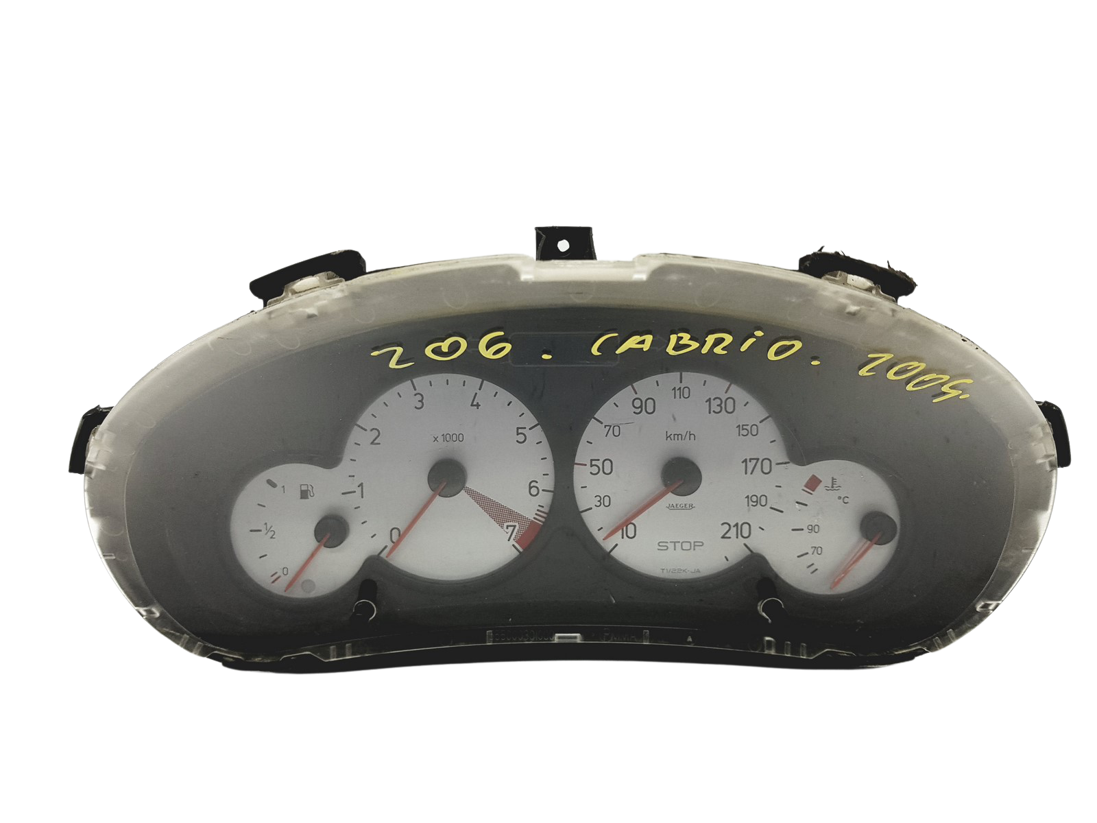 Tahhomeeter Peugeot 206 9656696380 000500610 48053 main product photo