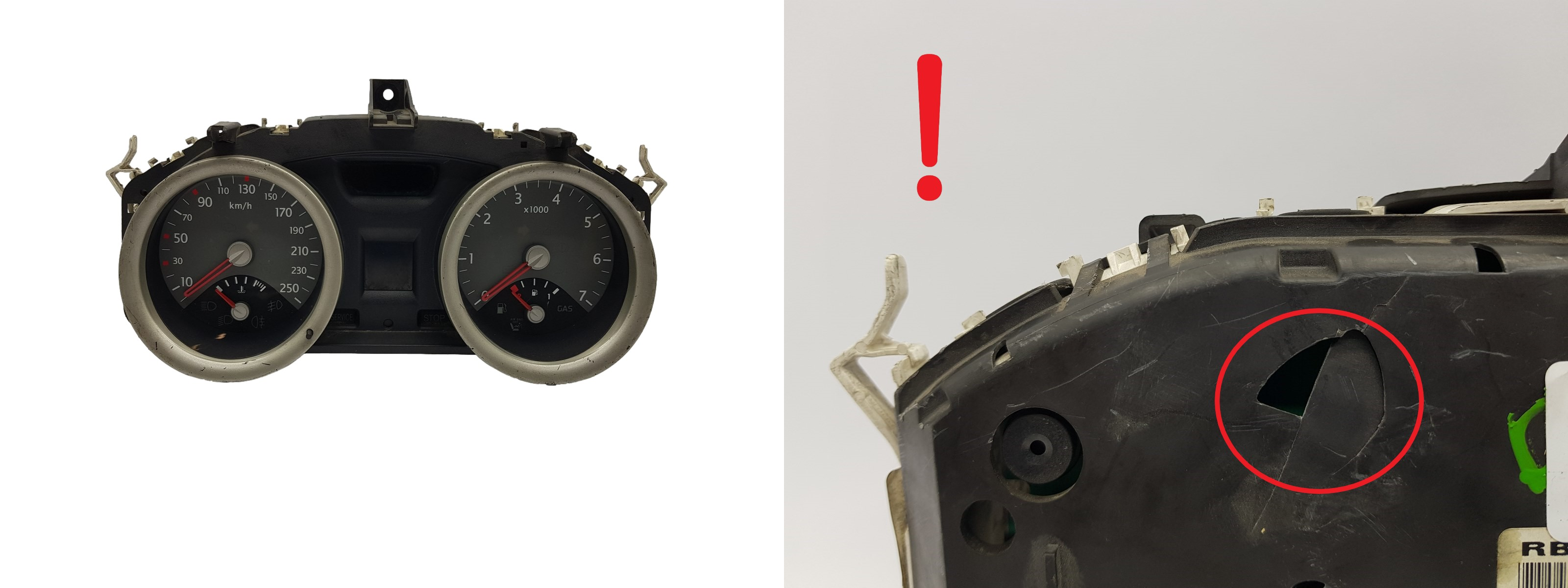 Tahhomeeter Renault Megane 2 8200292072 2449 main product photo