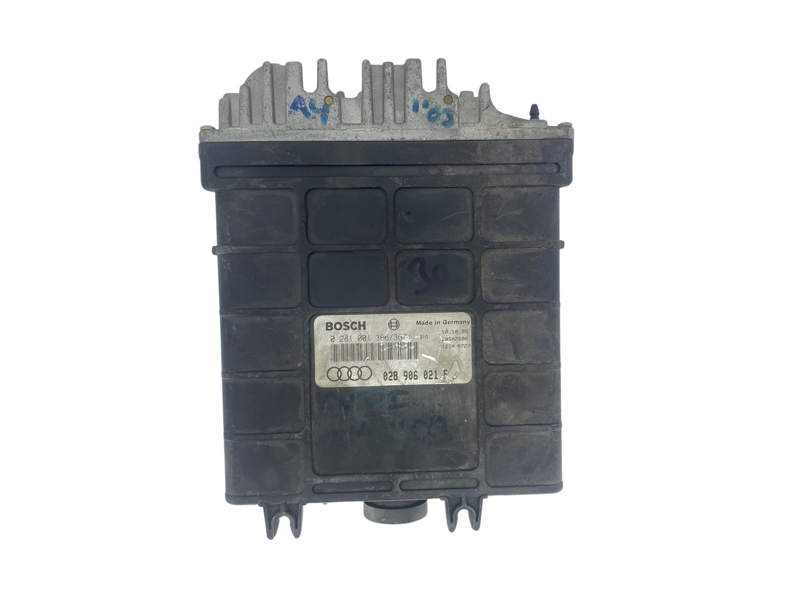 ECU Mootori Juhtplokk Audi 028906021F 0281001366 Bosch 51832 main product photo