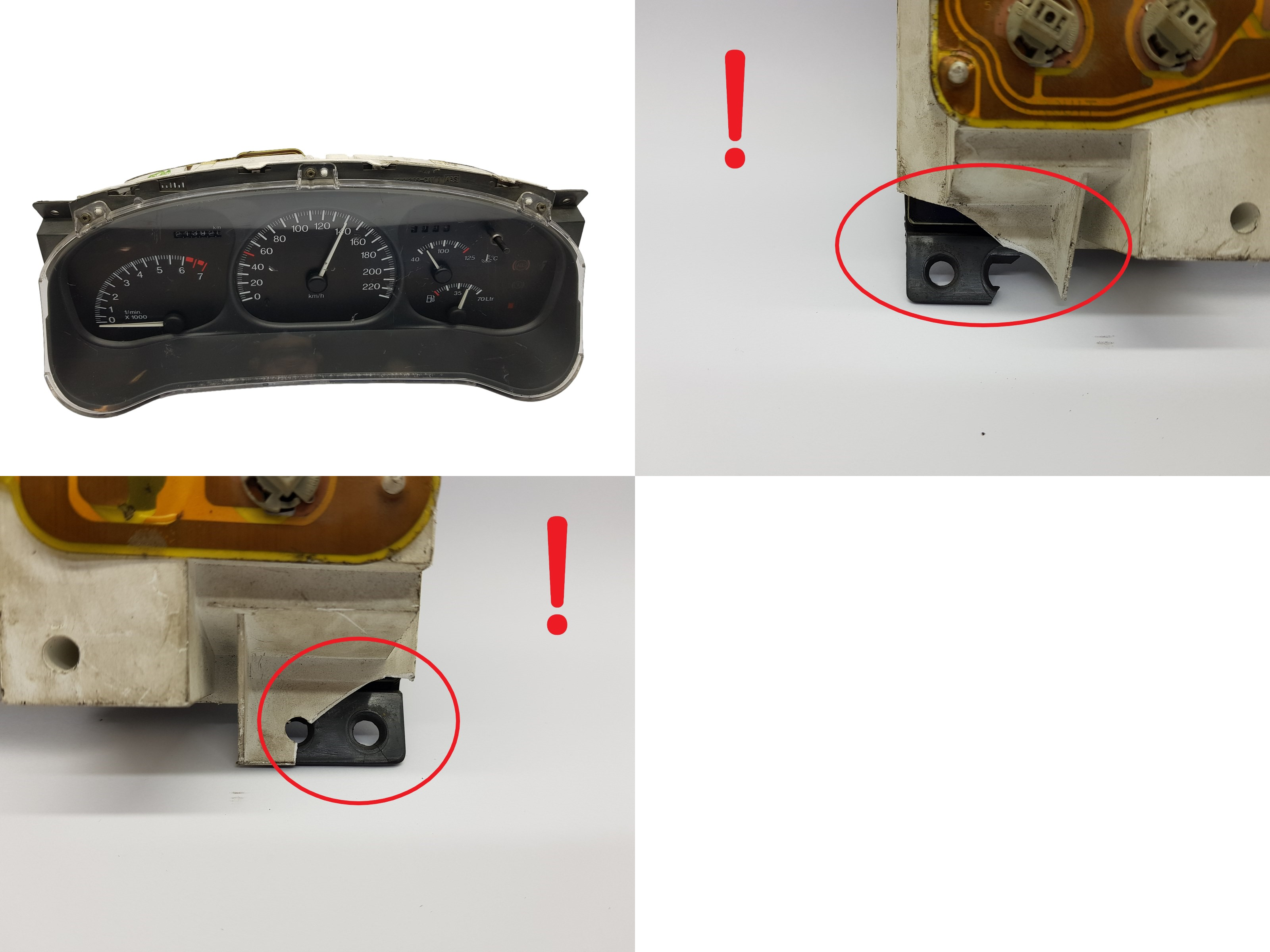 Tahhomeeter Opel Sintra 16249329 16249329F 2036 main product photo