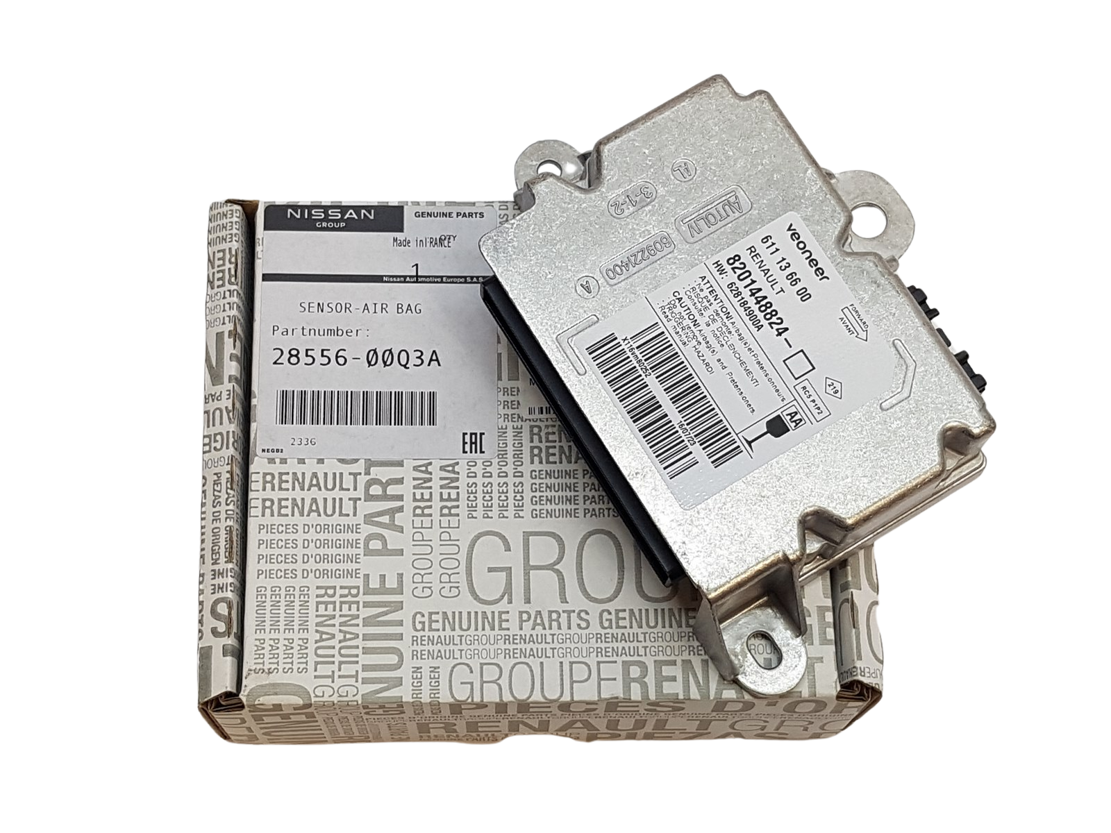 Moodul Airbag Renault Nissan 2855600Q3A 8201448824 Originaal main product photo