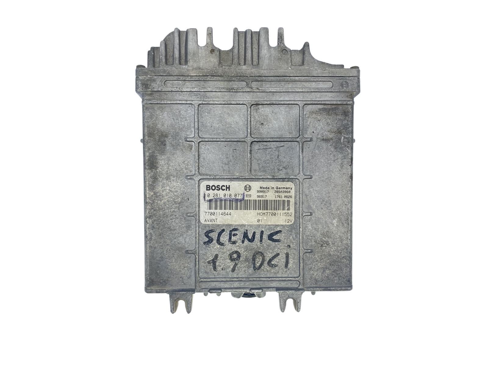 Juhtplokk 0281010077 7700114644 7700111552 Renault Bosch 55748 main product photo