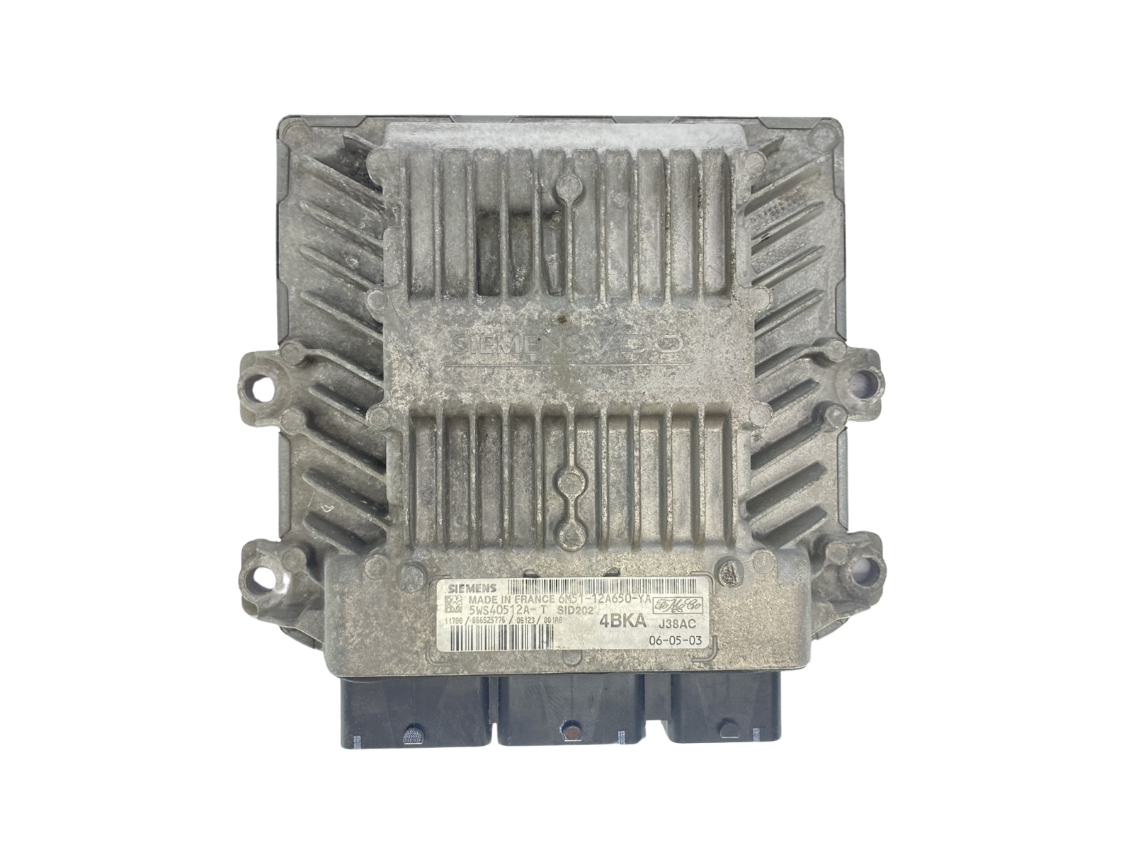 Juhtplokk 6M51-12A650-YA 5WS40512A-T 4BKA Ford Siemens 63709 main product photo