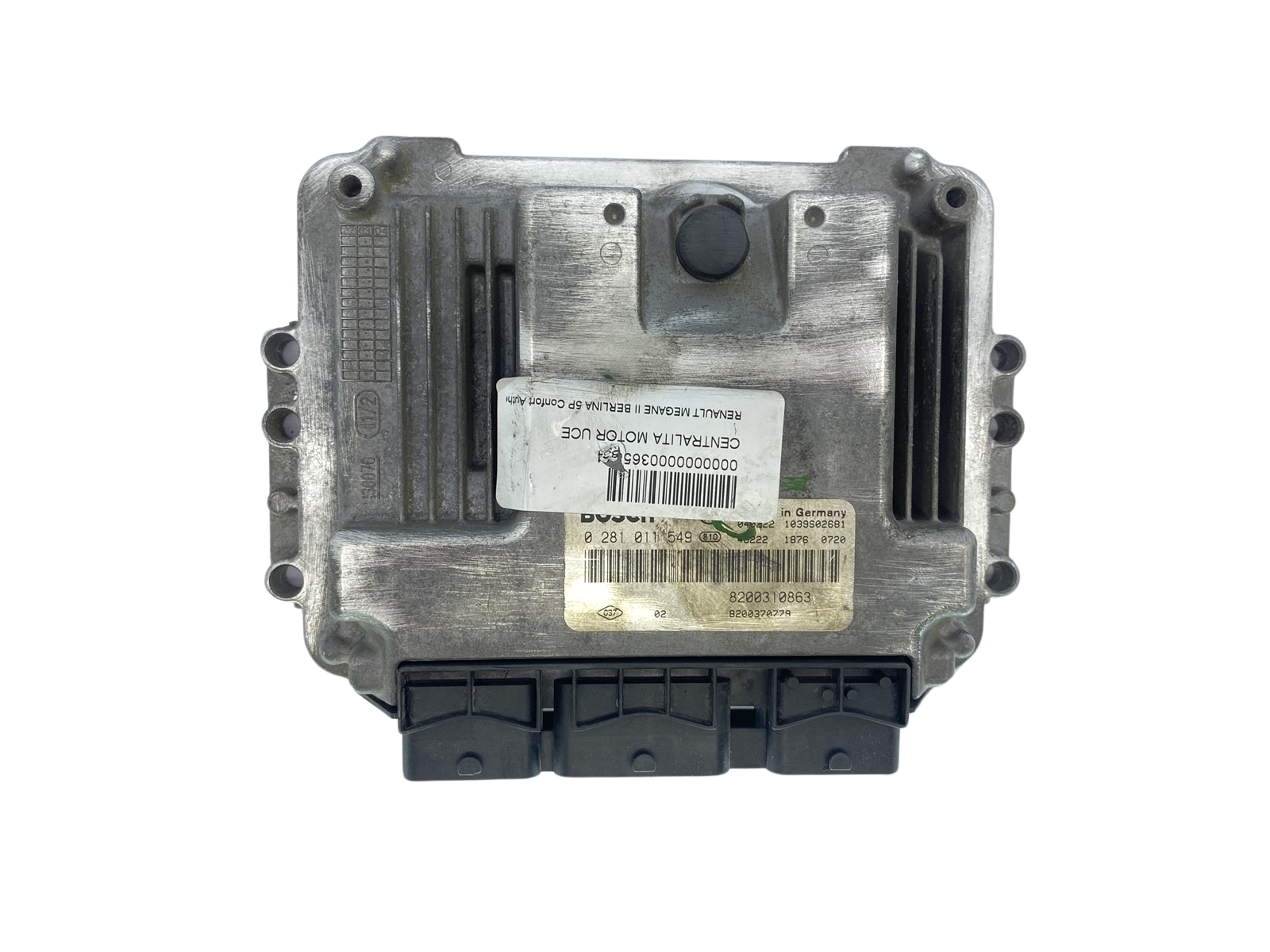 Juhtplokk 0281011549 8200310863 8200370779 Renault Bosch 62757 main product photo