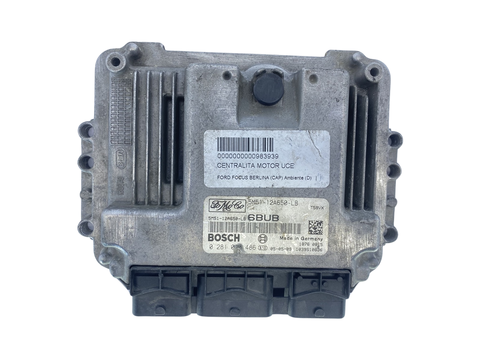 Juhtplokk 0281012486 5M51-12A650-LB Ford Bosch 64005 main product photo