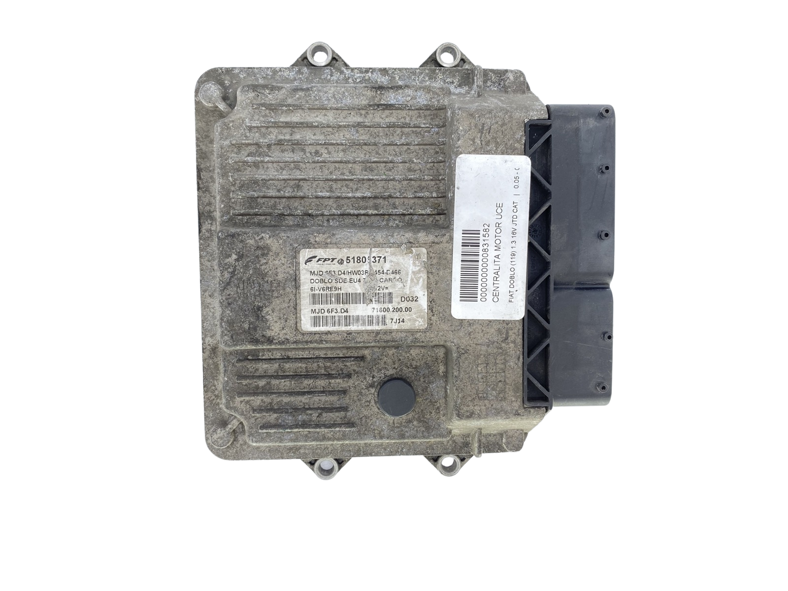 Juhtplokk Fiat 51805371 MJD6F3.D4 71600.200.00 FPT main product photo