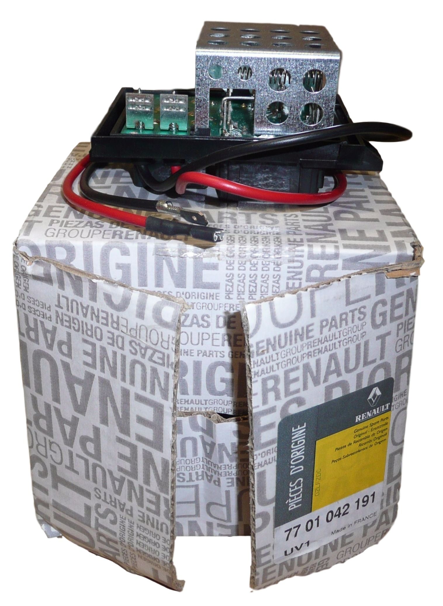 Ventilaatori Takisti Uus Originaal 7701042191 Renault main product photo