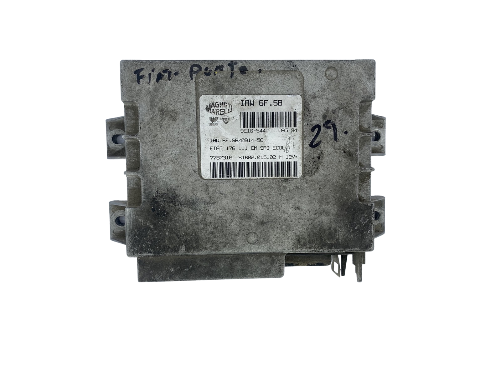 Juhtplokk 7787316 IAW6F.SB 61602.015.02 Fiat Magneti Marelli 51961 main product photo