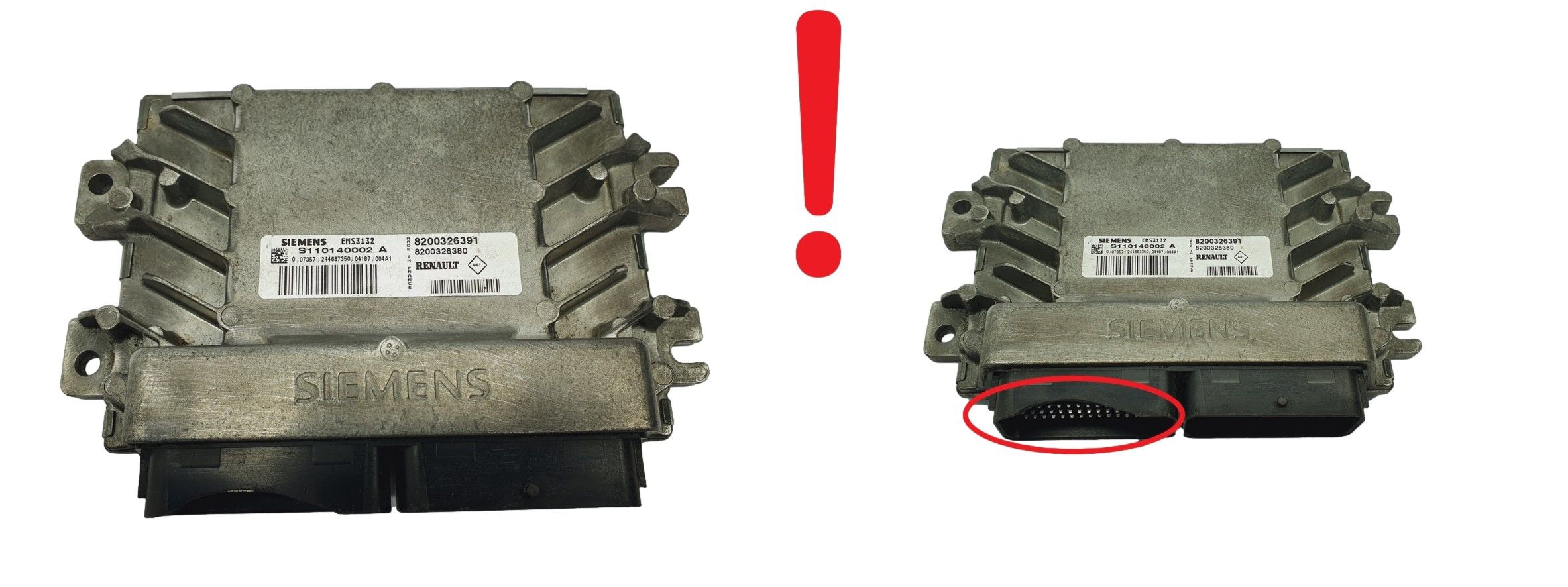 Juhtplokk S110140002A 8200326391 8200326380 Renault Siemens 68237 main product photo