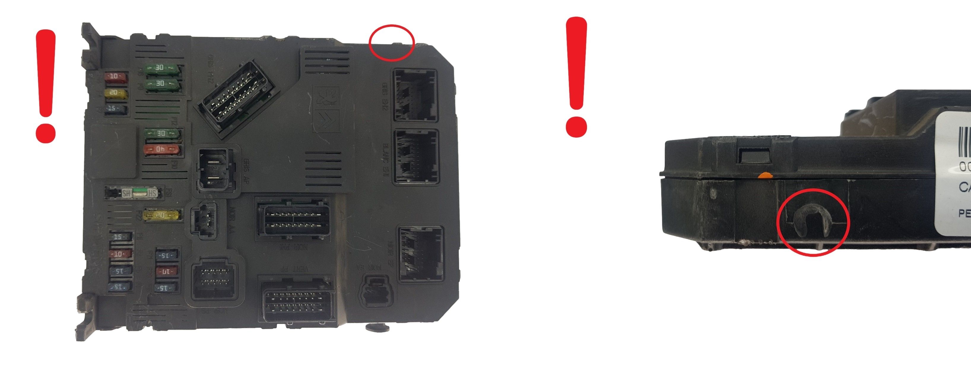 Juhtplokk BSI E02-00 9650584680 S118085220B PSA Siemens 1847 main product photo