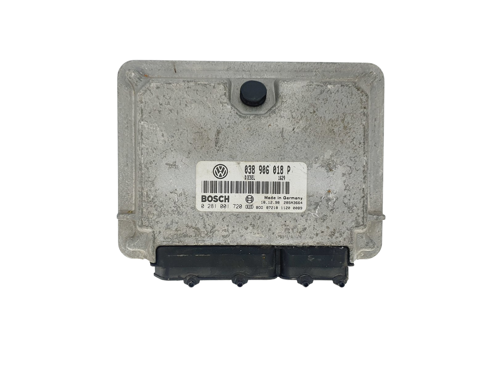 Juhtplokk VW Audi 038906018P 0281001720 Bosch 42832 main product photo