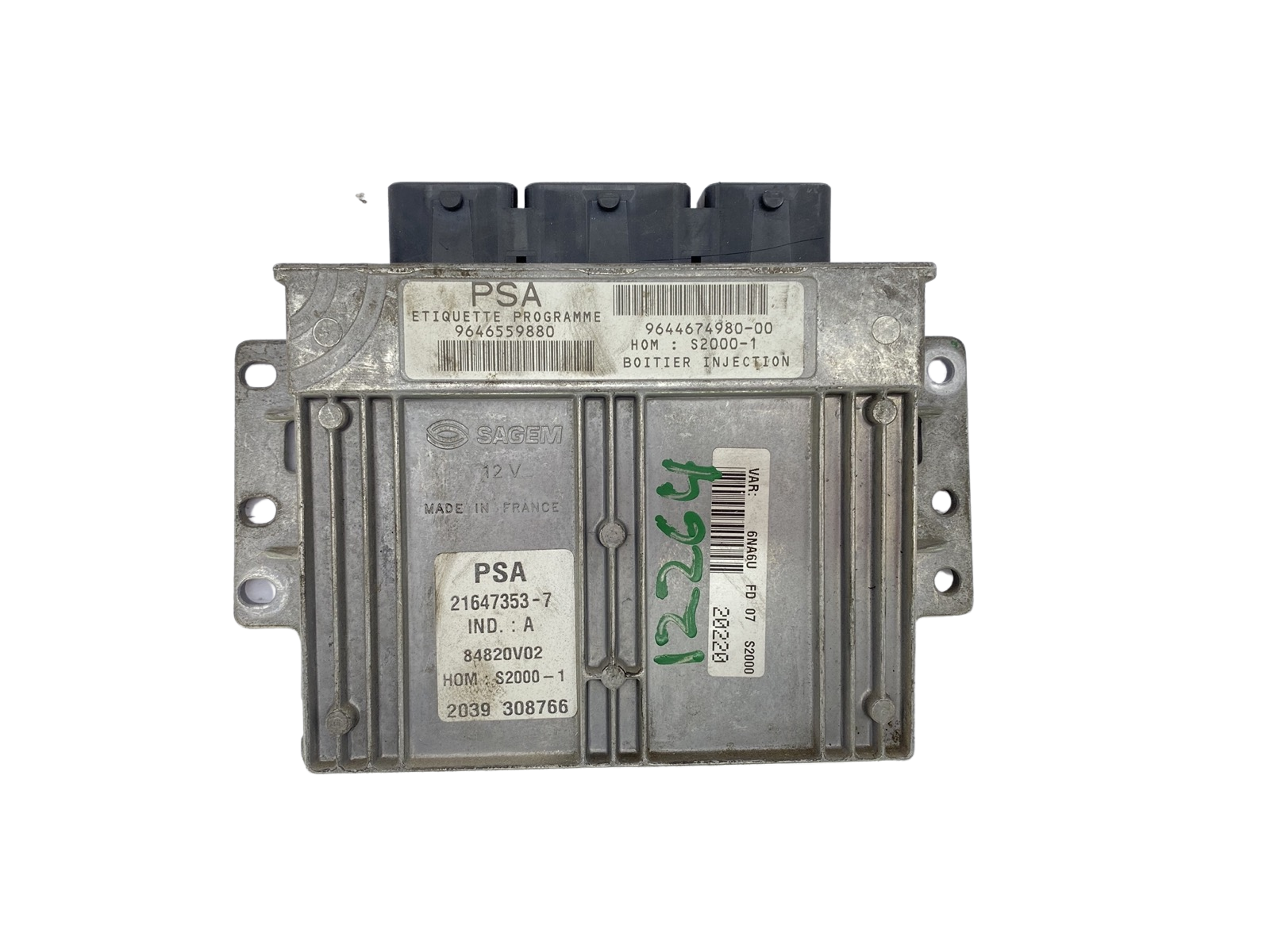 Juhtplokk PSA 9646559880 9644674980-00 21647353-7 Sagem main product photo